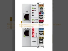 Beckhoff Technik und Design Modules de terminaux 2 Interface de bus RJ45