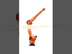 Le soudage au laser KUKA à six axes est flexible KR20 R3100 avec visuel de travail