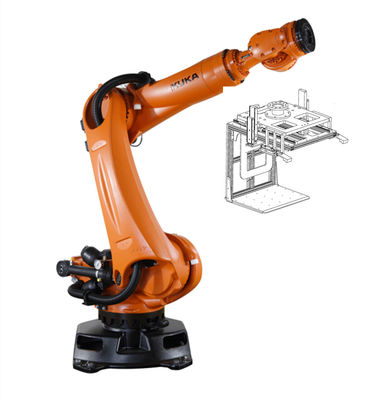 KR 210 R2700 bras robot Prime Kuka position de montage au sol intelligente
