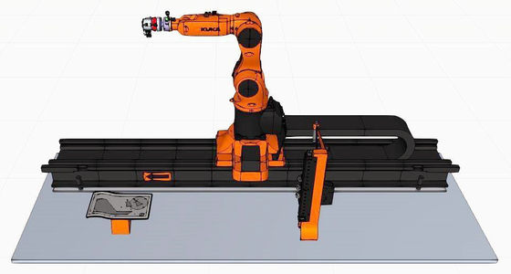 Optimisation FEM et structure miroir Robot linéaire pour des applications de trajectoire précise