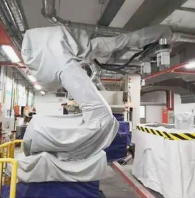 Application de pulvérisation personnalisation de vêtements de protection pour robots imperméables à l'eau et à la poussière