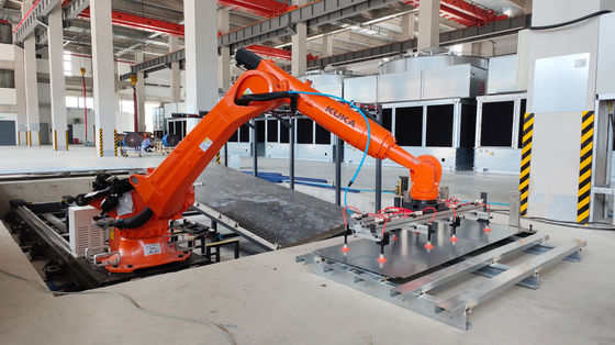 Robots KUKA 210kg 2696mm Haute stabilité et souplesse dans le pliage de tôle métallique