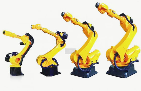 Application de l'ER120-2400 dans la palettisation de la charge utile 120 kg 4 axes pour les systèmes d'automatisation industrielle