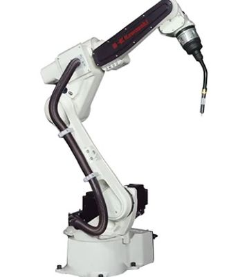 1445 mm de portée et approximativement 150 kg bras robotique Kawasaki BA006N parfait pour l'automatisation industrielle