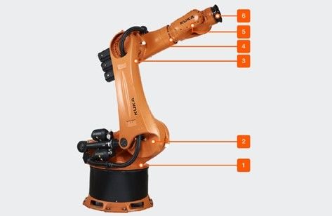 Kr500 Kuka Robot à six axes Robot lourd pour une automatisation avancée